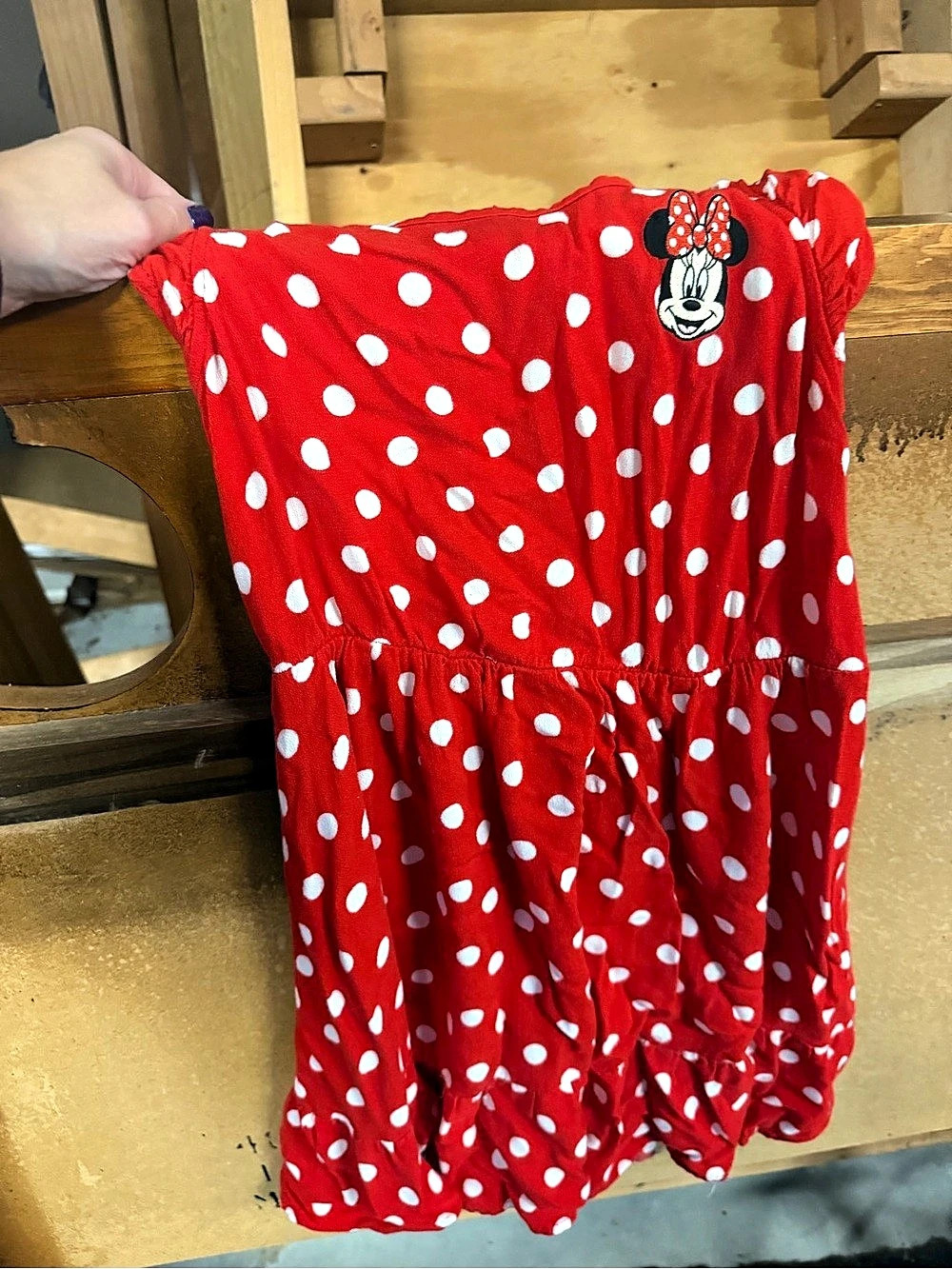 Disney Minnie Mouse Polka Dot Romper